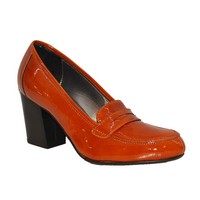 Mocassins vernis cognac