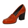Mocassins vernis cognac