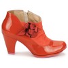 CRISTOFOLI BOOTS RED PATENT